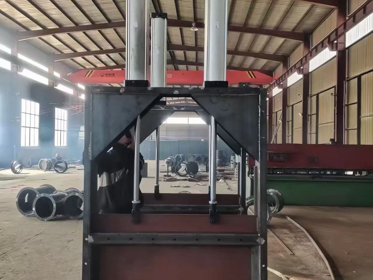 气动闸门